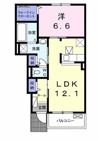 サンリッチ　カドイケの物件間取画像